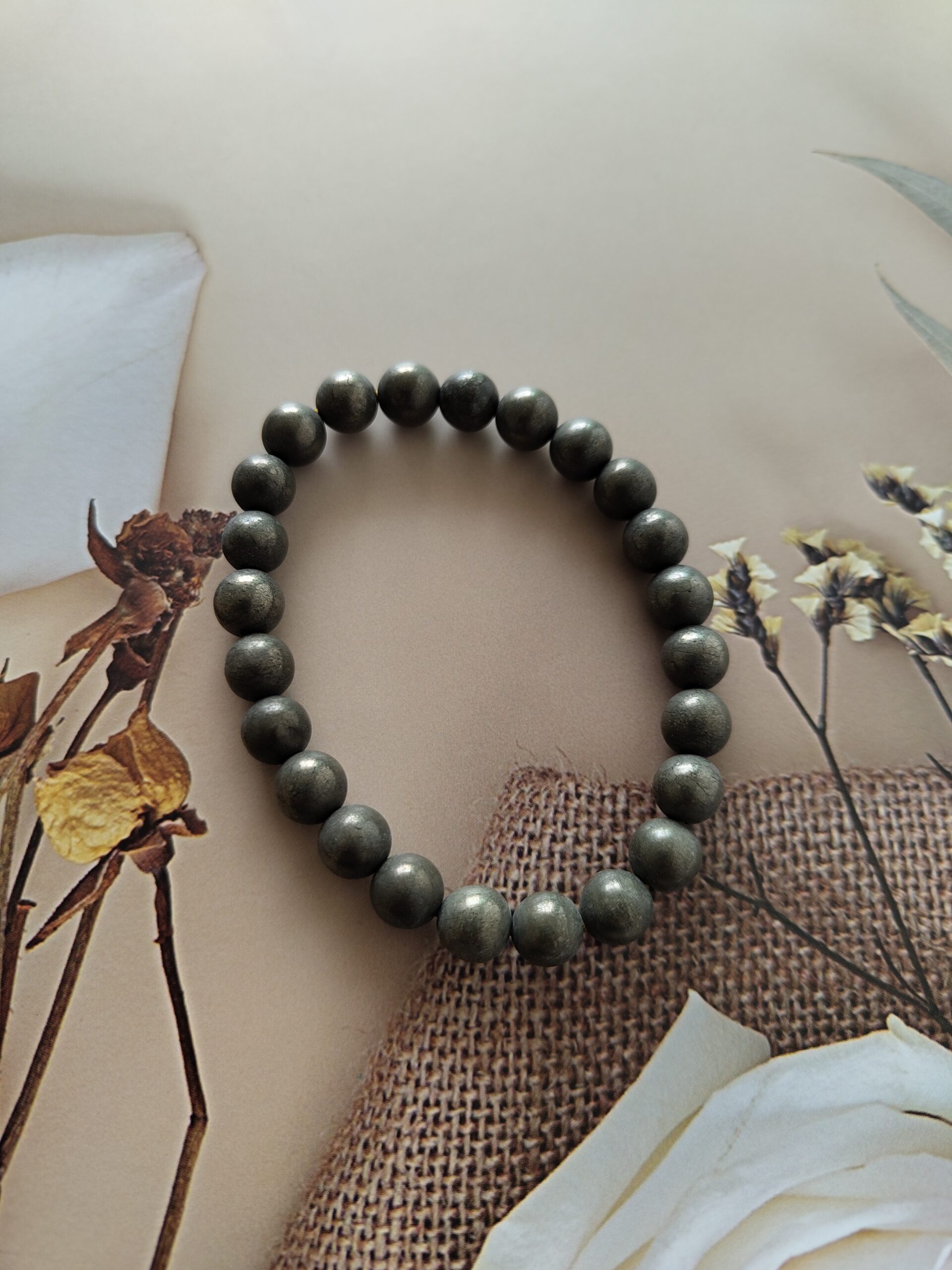 AUTHENTIC Pyrite Crystal Healing Bracelet | Shopee Philippines